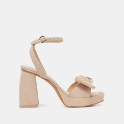PACIE HEELS CAMEL SUEDE^Dolce Vita New