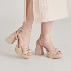 PACIE HEELS CAMEL SUEDE^Dolce Vita New