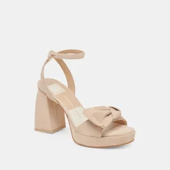 PACIE HEELS CAMEL SUEDE^Dolce Vita New
