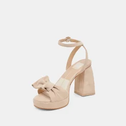PACIE HEELS CAMEL SUEDE^Dolce Vita New