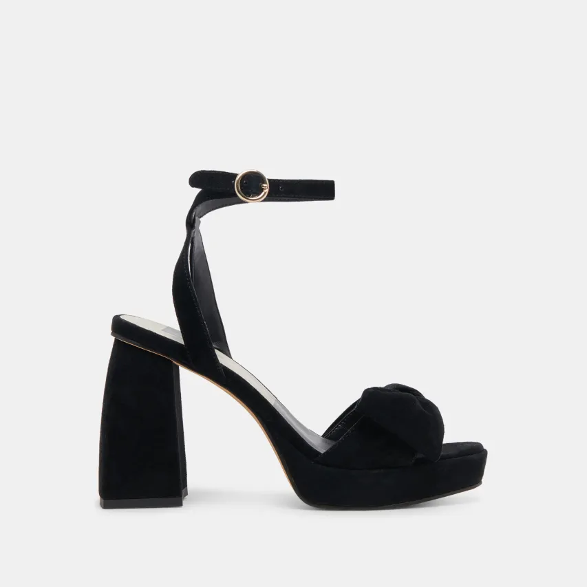 PACIE HEELS ONYX SUEDE^Dolce Vita Hot