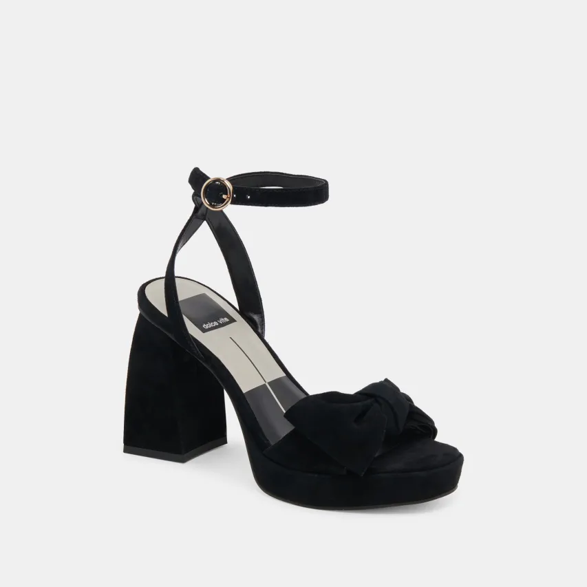 PACIE HEELS ONYX SUEDE^Dolce Vita Hot