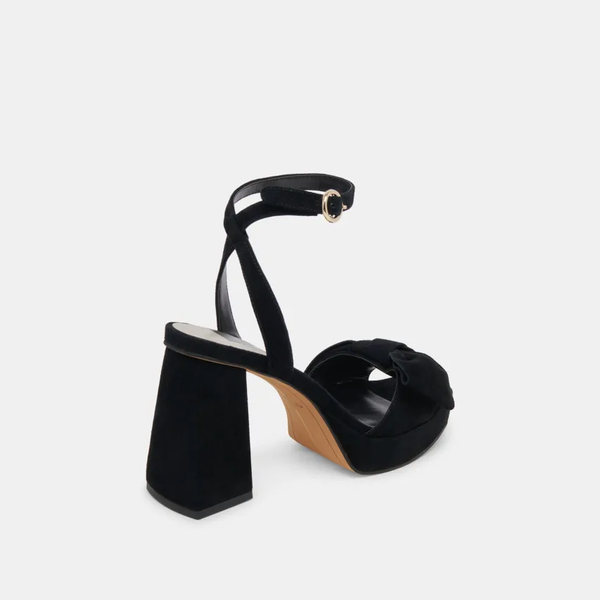 PACIE HEELS ONYX SUEDE^Dolce Vita Hot