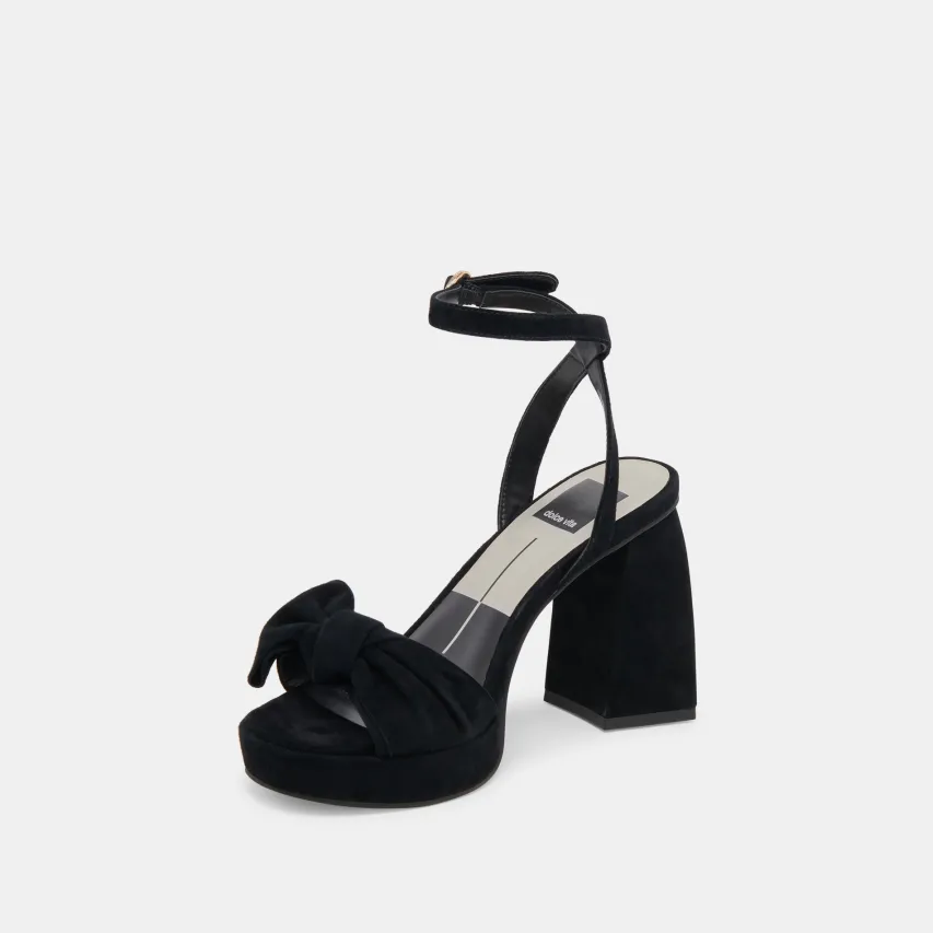 PACIE HEELS ONYX SUEDE^Dolce Vita Hot