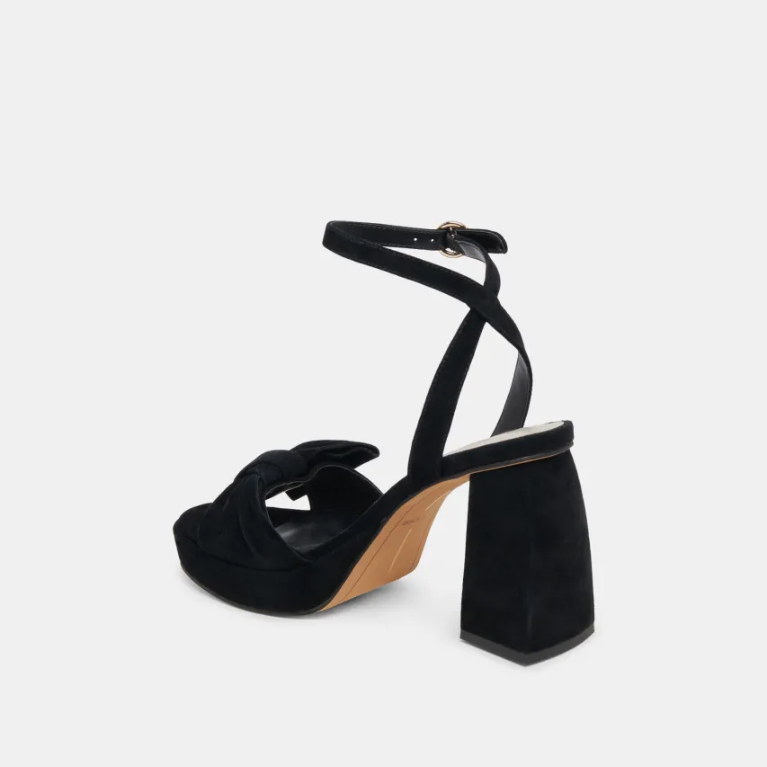 PACIE HEELS ONYX SUEDE^Dolce Vita Hot