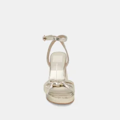 PACIE HEELS PLATINUM DISTRESSED LEATHER^Dolce Vita Fashion