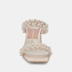 PAILY PEARL HEELS VANILLA PEARLS^Dolce Vita Clearance