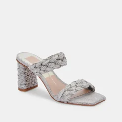 PAILY RAFFIA WIDES LIGHT GREY RAFFIA^Dolce Vita Discount