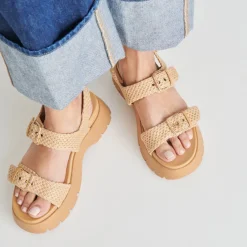 PALDA SANDALS NATURAL RAFFIA^Dolce Vita Sale