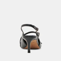 PAMLA MID HEELS MIDNIGHT CRINKLE PATENT^Dolce Vita Outlet