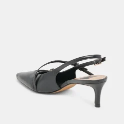 PAMLA MID HEELS MIDNIGHT CRINKLE PATENT^Dolce Vita Outlet