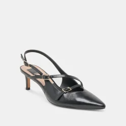 PAMLA MID WIDE HEELS MIDNIGHT CRINKLE PATENT^Dolce Vita Fashion