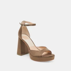 PANDRO HEELS OLIVE SATIN^Dolce Vita Outlet