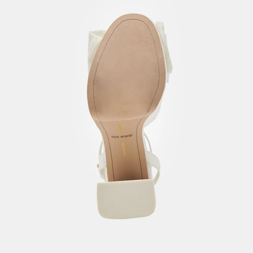 PATTON HEELS IVORY SATIN^Dolce Vita Best