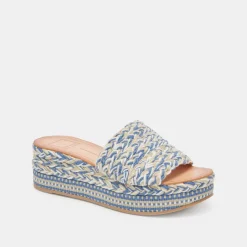 PAZLI SANDALS BLUE MULTI WOVEN^Dolce Vita Online