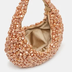 PEARLA SHOULDER BAG GOLD FAUX PEARL^Dolce Vita Fashion