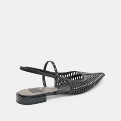 PHINLY FLATS MIDNIGHT CRINKLE PATENT^Dolce Vita New