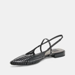 PHINLY FLATS MIDNIGHT CRINKLE PATENT^Dolce Vita New