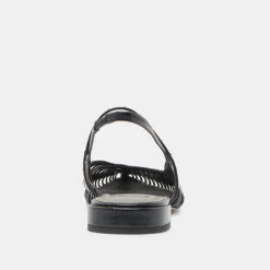 PHINLY FLATS MIDNIGHT CRINKLE PATENT^Dolce Vita New