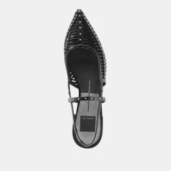 PHINLY FLATS MIDNIGHT CRINKLE PATENT^Dolce Vita New