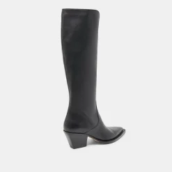 RAJ BOOTS BLACK LEATHER^Dolce Vita Discount