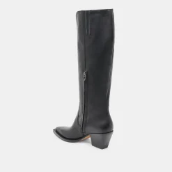 RAJ BOOTS BLACK LEATHER^Dolce Vita Discount