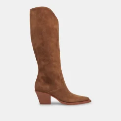 RAJ BOOTS BROWN SUEDE^Dolce Vita Discount