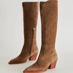 RAJ BOOTS BROWN SUEDE^Dolce Vita Discount