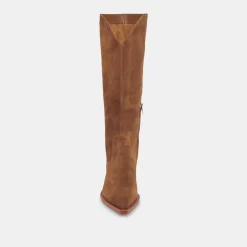 RAJ BOOTS BROWN SUEDE^Dolce Vita Discount