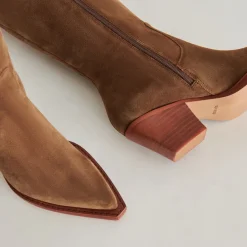 RAJ BOOTS BROWN SUEDE^Dolce Vita Discount