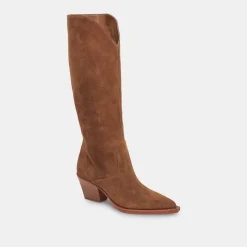 RAJ BOOTS BROWN SUEDE^Dolce Vita Discount