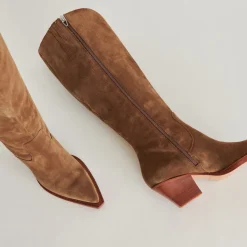 RAJ BOOTS BROWN SUEDE^Dolce Vita Discount