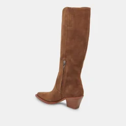 RAJ BOOTS BROWN SUEDE^Dolce Vita Discount