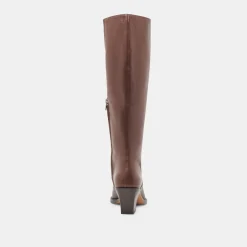 RAJ BOOTS CHOCOLATE LEATHER^Dolce Vita Sale