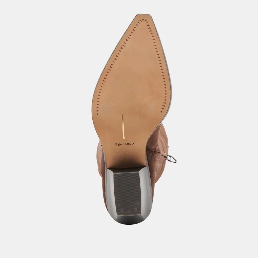 RAJ BOOTS DK BROWN SUEDE^Dolce Vita Fashion