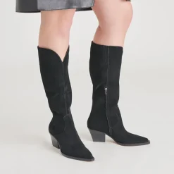 RAJ BOOTS ONYX SUEDE^Dolce Vita Best