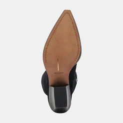 RAJ EXTRA WIDE CALF BOOTS ONYX SUEDE^Dolce Vita Discount