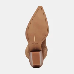 RAJ EXTRA WIDE CALF BOOTS BROWN SUEDE^Dolce Vita Sale