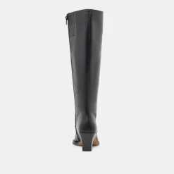 RAJ WIDE CALF BOOTS BLACK LEATHER^Dolce Vita Sale