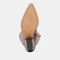 RAJ WIDE CALF BOOTS CHOCOLATE LEATHER^Dolce Vita Clearance