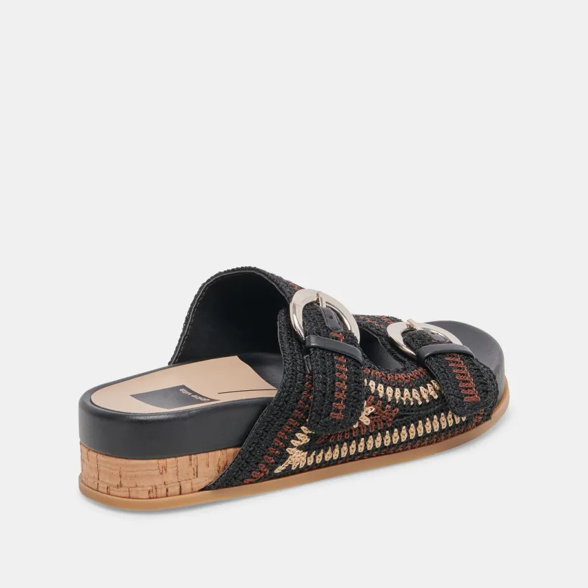 RALLI SANDALS BLACK MULTI KNIT^Dolce Vita Best