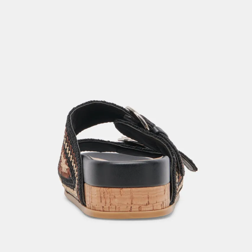 RALLI SANDALS BLACK MULTI KNIT^Dolce Vita Best
