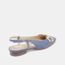RAMANO FLATS BLUEBELL SUEDE^Dolce Vita Best