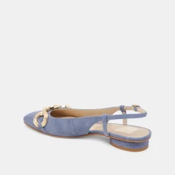RAMANO FLATS BLUEBELL SUEDE^Dolce Vita Best