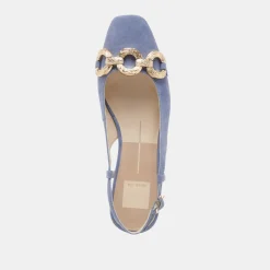 RAMANO FLATS BLUEBELL SUEDE^Dolce Vita Best