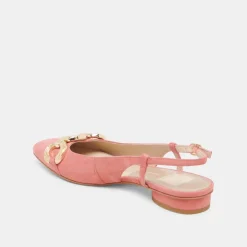 RAMANO FLATS CORAL SUEDE^Dolce Vita Fashion