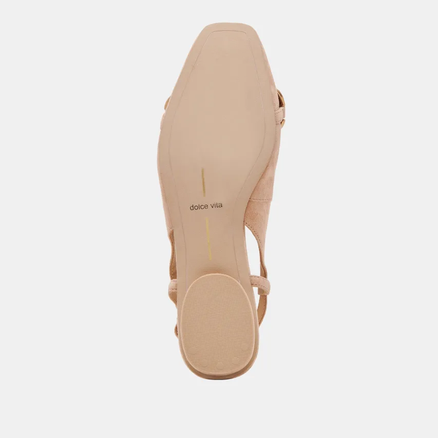 RAMANO FLATS TOFFEE SUEDE^Dolce Vita Discount