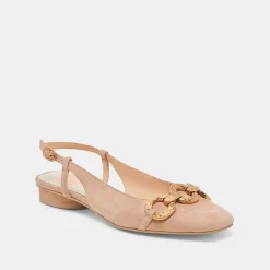 RAMANO FLATS TOFFEE SUEDE^Dolce Vita Discount