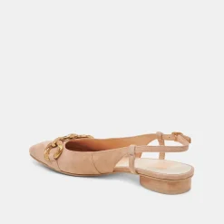 RAMANO FLATS TOFFEE SUEDE^Dolce Vita Discount