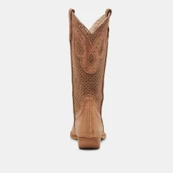 RANCH BOOTS DK BROWN SUEDE^Dolce Vita Online
